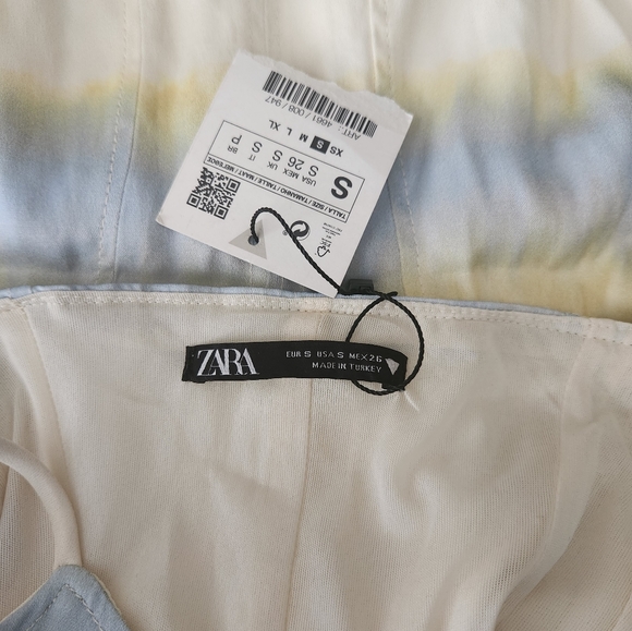 Zara Tie Dye Satin Bodysuit - Picture 3 of 3